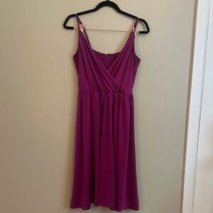 H&M Purple Midi Dress